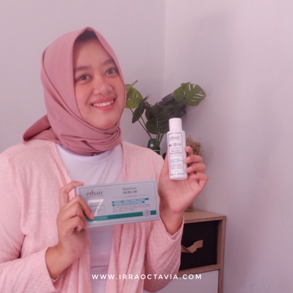 [REVIEW] Erhair Hair Growth Series Untuk Rambut Rontok