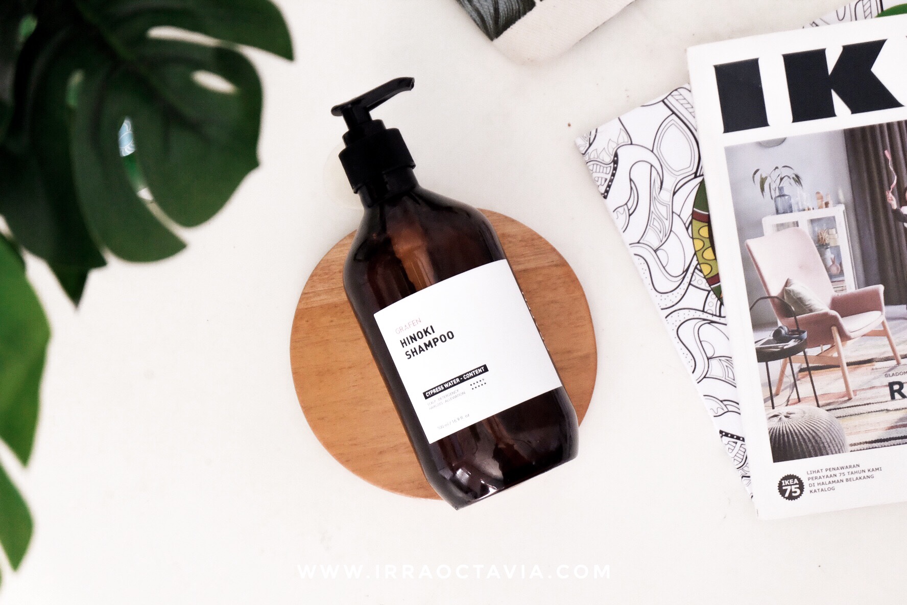 [Review] Grafen Hinoki Shampoo Untuk Atasi Rambut rontok