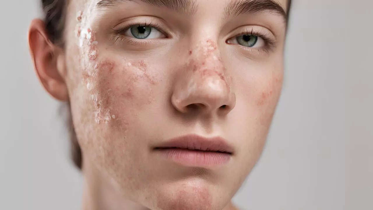 bekas jerawat membandel